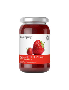Crema de Frutas Orgánica - Fresa 280gr. Clearspring. 6u/caja