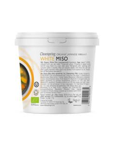 Miso Blanco Japonés Orgánico - Tarro (sin pasteurizar)...