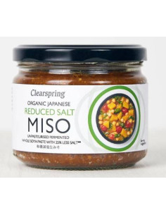 Miso Orgánico Japonés Reducido en Sal - Tarro (sin...