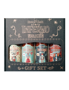 Inferno Sauces Gift Set 4x155gr.