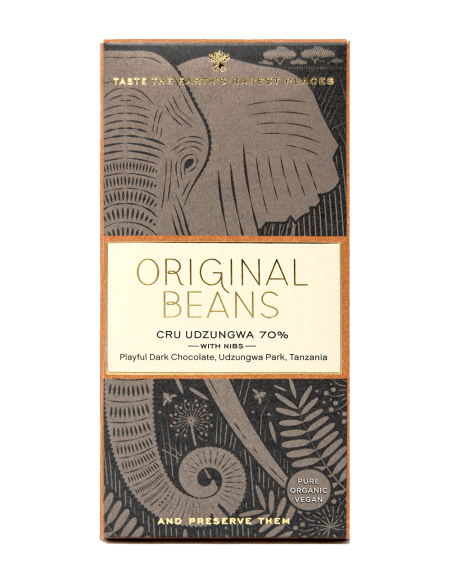 Esmeraldas Ecuador 42% Cacao Bio Tableta 70g. Original Beans