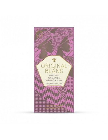 Femme de Virunga 55% Cacao Bio Tableta 70g....