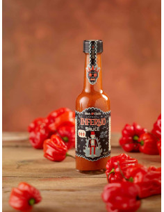 Salsa Picante Infierno Original 3* (Escala Scoville:... 2