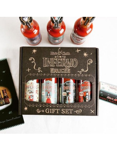 Inferno Sauces Gift Set 4x155gr. 2