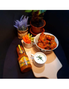 Salsa Picante DamnHot Wings 3* (Escala Scoville: 65.000)... 2