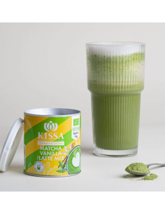 Matcha Vainilla para Latte Premezcla 120gr 2