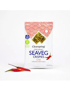 Snack de Algas Nori Orgánicas 'sin gluten' - Chili 4gr....